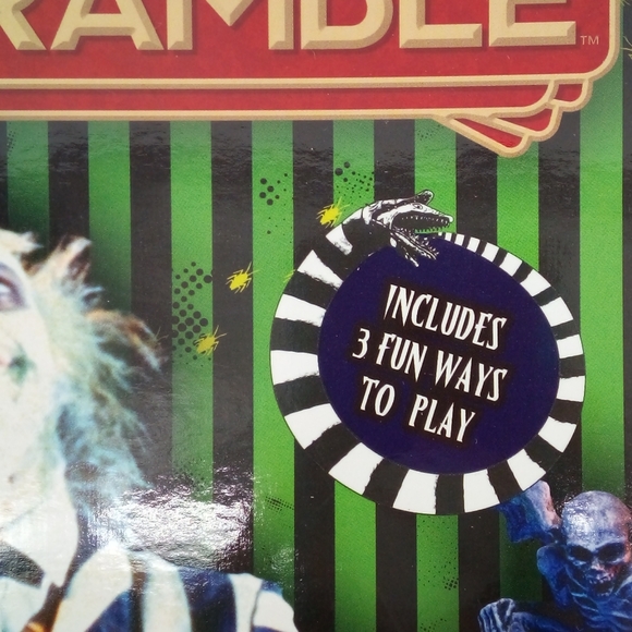 Beetlejuice Card Scramble Board Game 12+ Complete Halloween Theme Party Game - Picture 2 of 16